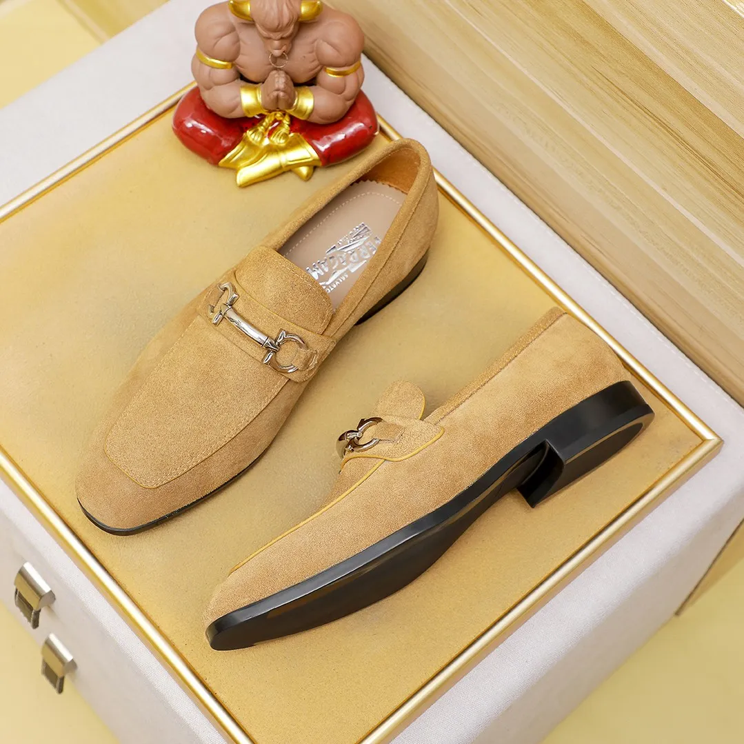 Men's shoes 💰600 🕷🕷🐂【Ferragamo】 Popular fashionable casual shoes🇨🇳Official website counter 1:1 production, original mold opening💯Good quality can be seen, imported high-end first-layer pebbled calfskin, water-dyed🐂leather lining🌿very clear texture, high-quality waterproof, non-slip and wear-resistant outsole🎋high quality and low price, truly handmade🍓, 7 colors available! Code number 38-44 (45. To be customized)